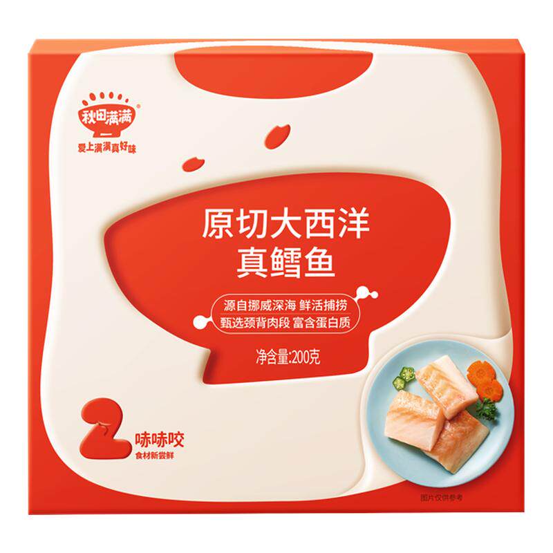 秋田满满大西洋真鳕鱼柳新鲜深海中段鳕鱼,送宝宝婴幼儿辅食食谱