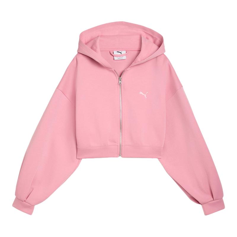 PUMA彪马外套女装夏季新款短款运动服休闲跑步针织夹克 635073-65