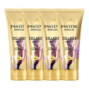 潘婷三分钟奇迹护发素毛躁干枯柔顺染烫修复顺滑3分钟发膜150ml*4