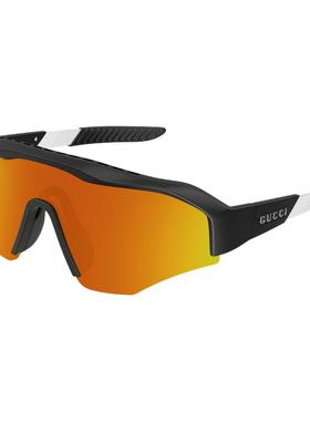 开云眼镜 古驰GUCCI男女同款骑行一体式防晒太阳镜墨镜GG2017S