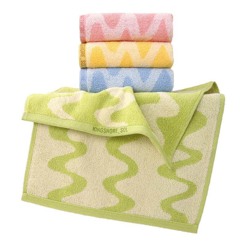 金号毛巾纯棉A类提花擦脸干发面巾柔软吸水全棉男士女士成人通用