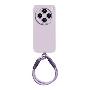 X200ultra保护套高级感带手绳X100s硅胶X80全包防摔X70pro 适用vivoX200pro手机壳新款 编织腕斜跨挂绳X90软女