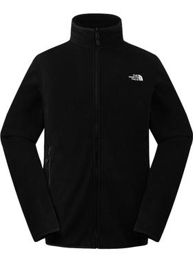 TheNorthFace北面抓绒衣男款秋冬冲锋衣内胆户外保暖夹克外套8FHX