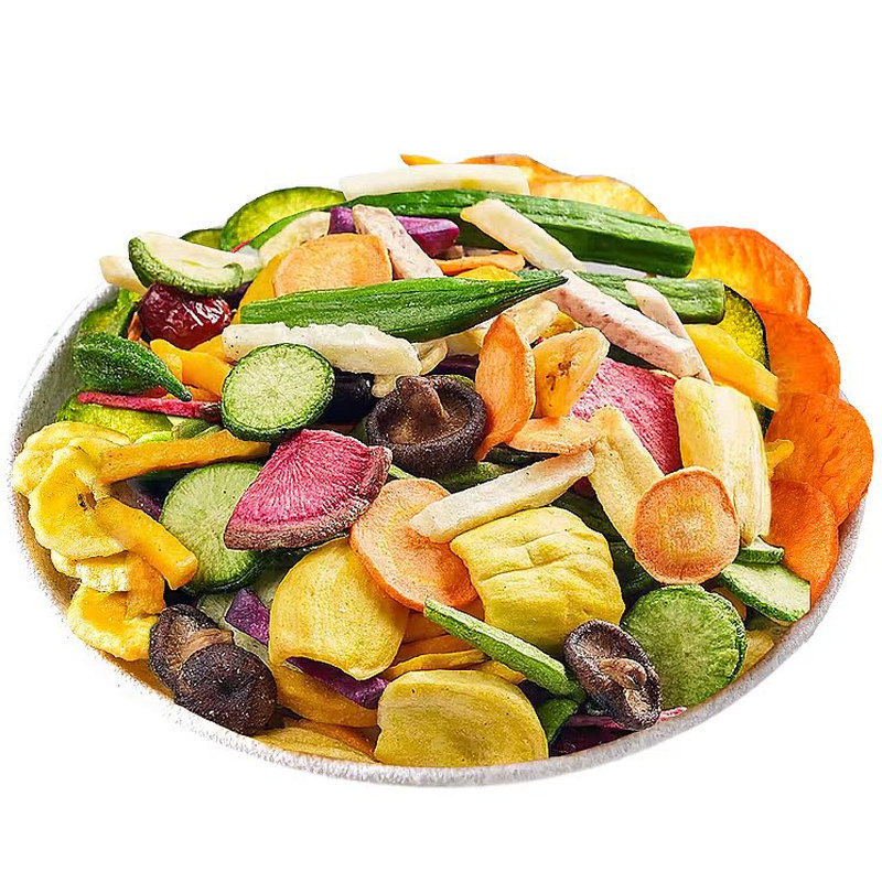 什锦果蔬脆蔬菜干混合装冻干水果脆休闲解馋散装年货零食小吃食品