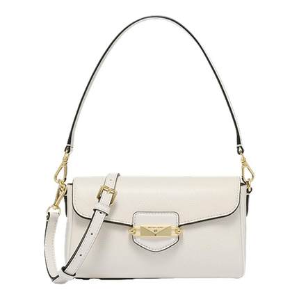 【圣诞礼物】MICHAEL KORS MK Fleur 女士小号翻盖通勤腋下包