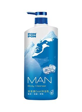 nice耐斯澎澎沐浴露男士激cool持久留香控油官方旗舰店正品沐浴液