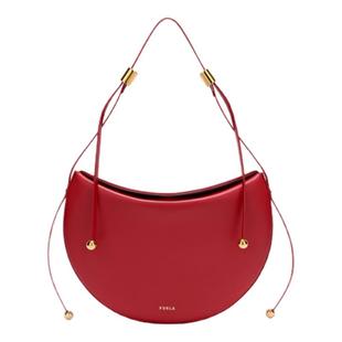 FURLA芙拉MOONSTONE牛皮中号女士单肩包腋下包 早春新品