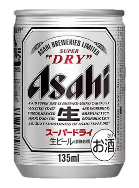 【26.2产】日本原装进口朝日啤酒135ml小罐超爽生啤酒迷你一口罐
