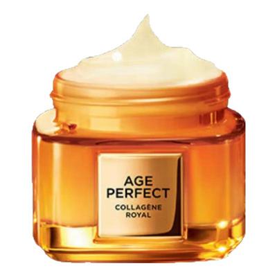 欧莱雅面霜女金致臻颜新花蜜胶原面霜第三代小蜜罐官方旗舰店正品