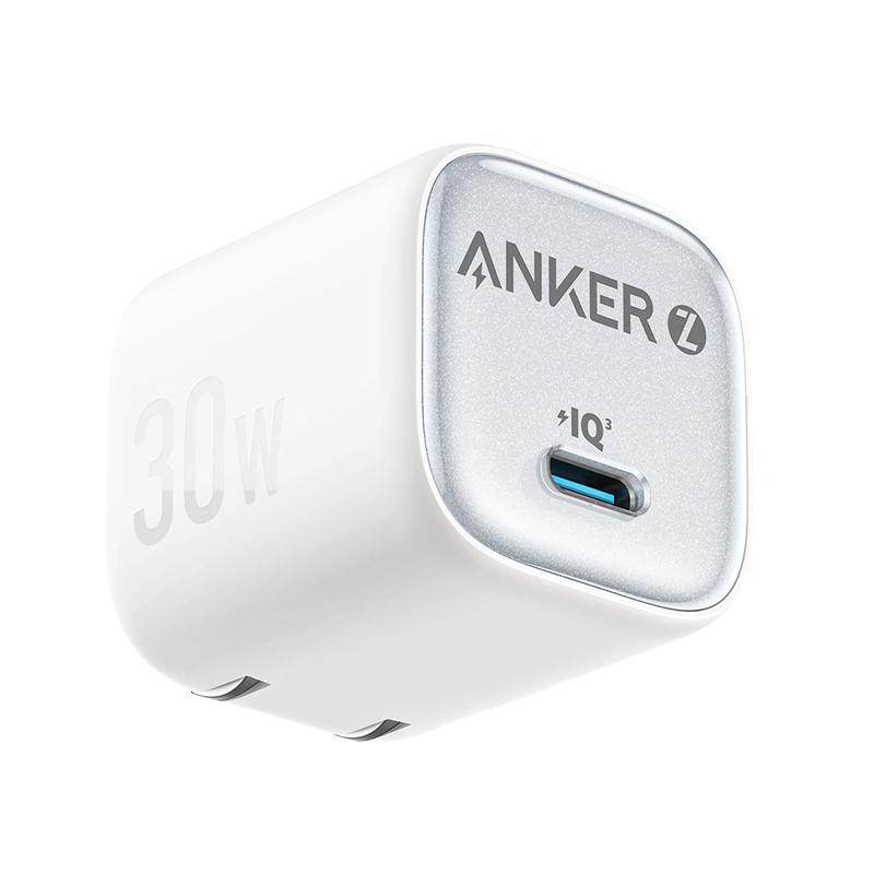 Anker安克冰点充30W适用iPhone17氮化镓Zolo苹果12/13充电器20w快充16手机充电头pd快充插头15promax/14