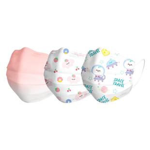 可孚儿童口罩一次性医疗医用外科3到6独立包装 旗舰店 8到12岁正品