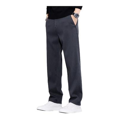 吉普长裤加绒宽松直筒休闲裤男款