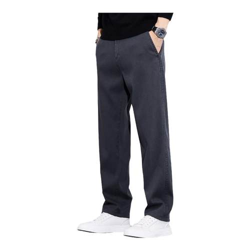 吉普长裤加绒宽松直筒休闲裤男款