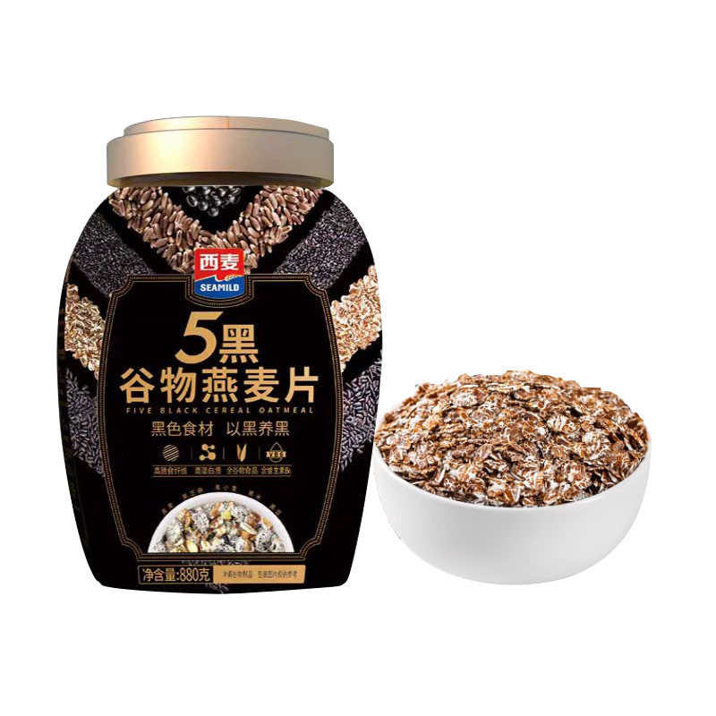 西麦五黑混合谷物燕麦片