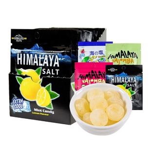 马来西亚进口大马碧富薄荷咸柠檬味糖果海盐青柠清新润喉himalaya