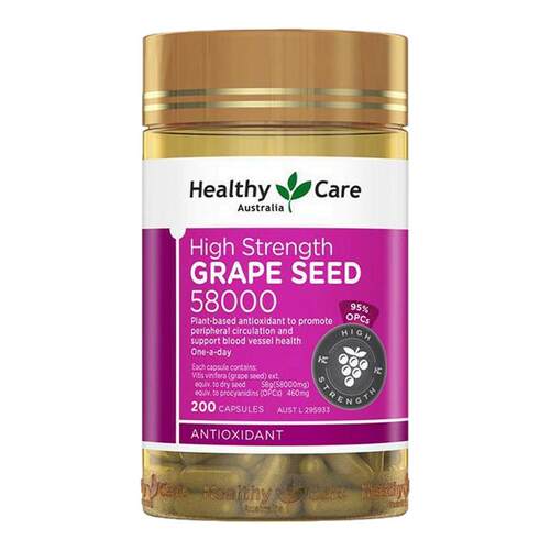 澳洲HealthyCare葡萄籽花青素