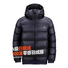 【P系列】伯希和户外1000蓬加厚鹅绒羽绒服男登山滑雪服/极寒MAX