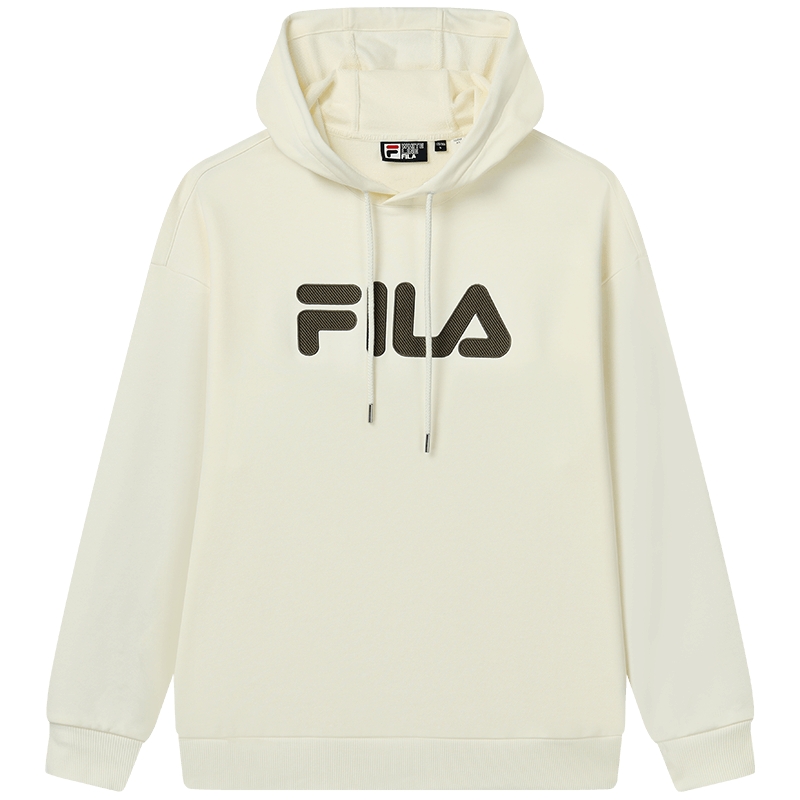 FILA 斐乐官方连帽卫衣男女宽松时尚休闲运动情侣装中性款上衣
