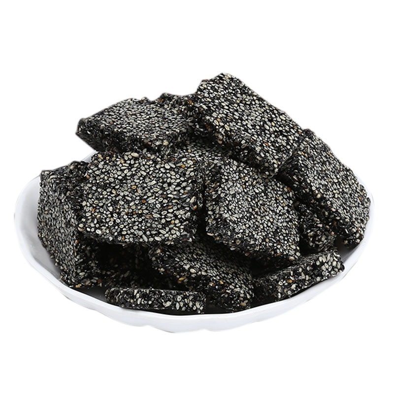 芝麻花生糖正宗花生芝麻糖手工黑芝麻糖零食特产老式糕点传统零食