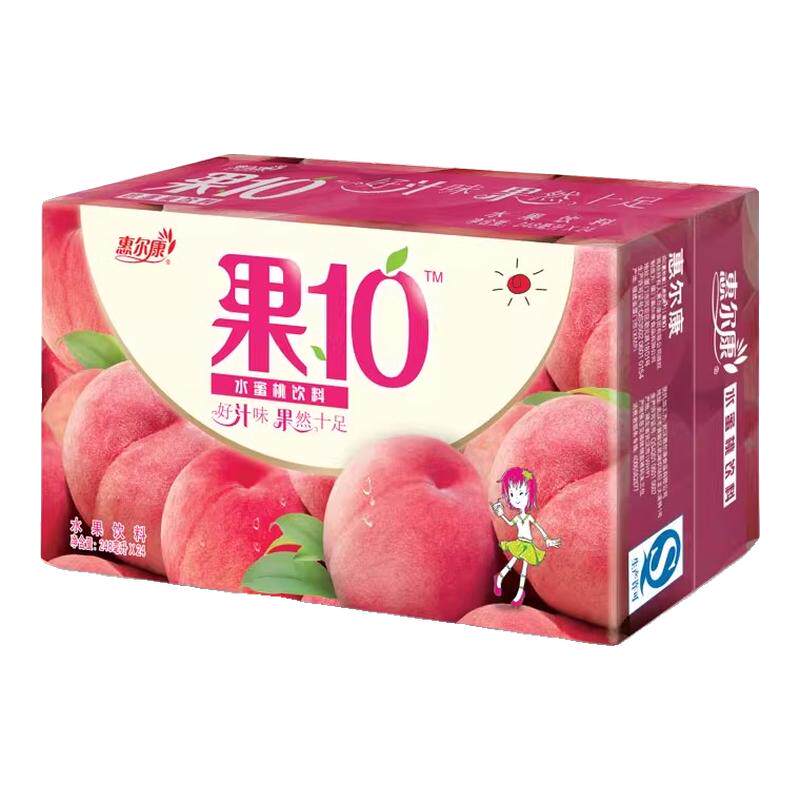 惠尔康果10果汁饮料248ml*24盒