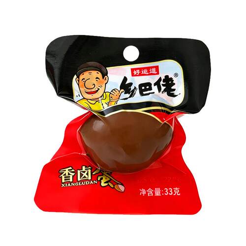 好运道乡巴佬五香卤蛋盐焗泡椒