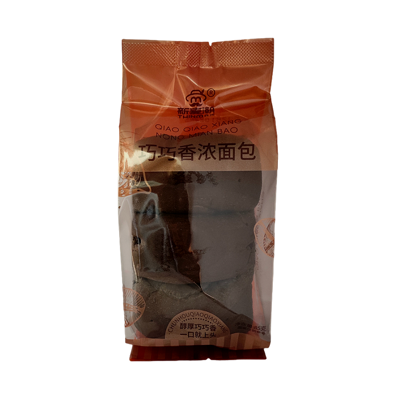 新麦潮巧克力香浓面包85g袋装营养i学生早餐糕点休闲解馋整箱批发