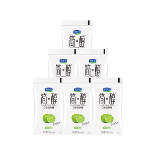 君乐宝简醇青柠100g低脂酸奶0添加蔗糖风味酸奶