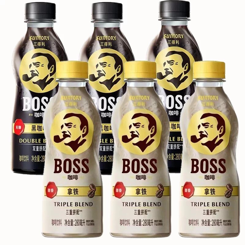 三得利boss咖啡饮料280ml图片