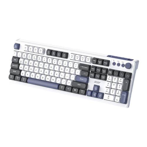 宏碁无线蓝牙有线三模键盘鼠标套装机械手感轻音办公商务游戏通用