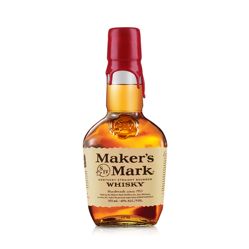 宾三得利 美格波本威士忌小瓶375ml 原装进口洋酒MAKER'SMARK特调