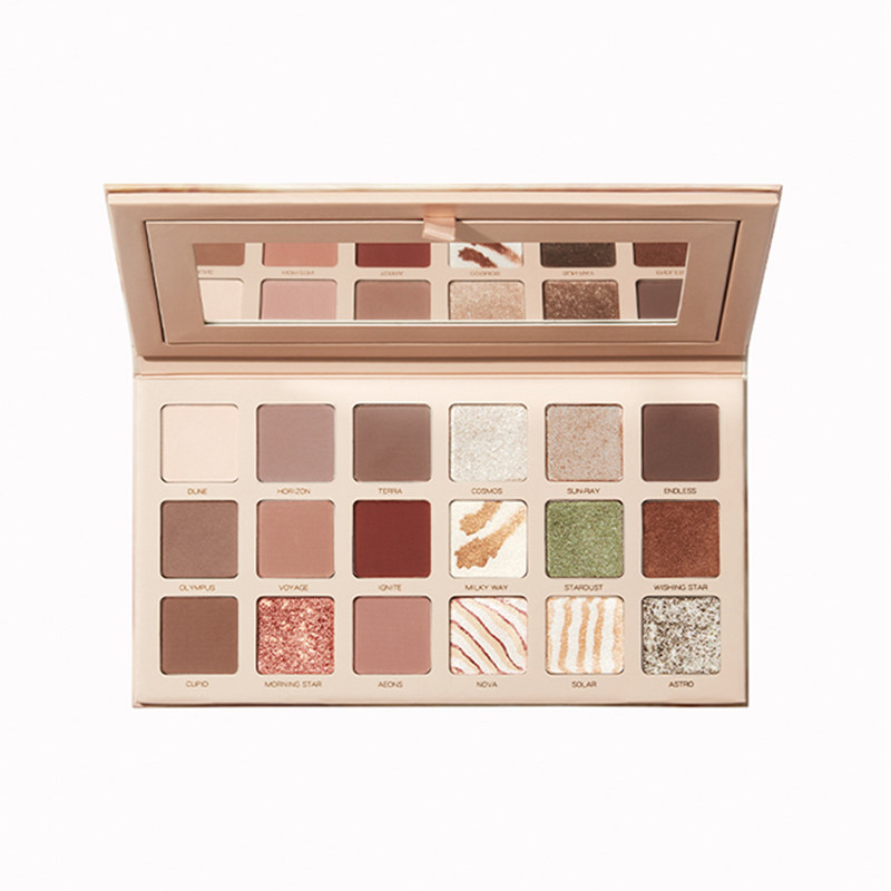 【明星同款】Heir18色眼影盘木星之约珠光闪粉眼影盘修容复古妆容