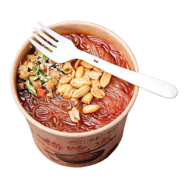 客尚嗨吃家酸辣粉桶装方便速食面网红冲泡粉丝大桶装秘制汤料Q弹