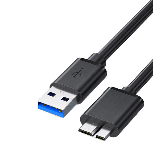 USB转micro-B移动硬盘usb3.0接口高速传输数据线加长适用西部东芝希捷wd硬盘盒toshiba连接线电脑台式笔记本