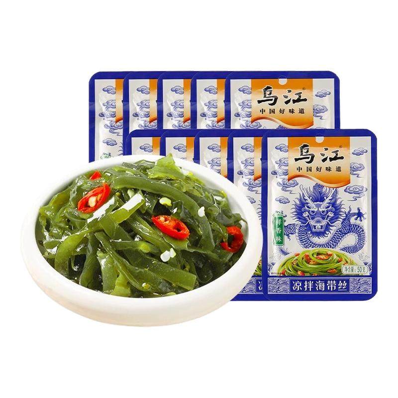 乌江海带丝凉拌海味即食佐餐下饭菜咸菜酱腌菜泡菜涪陵特产榨菜,零食/坚果/特产,海带零食,淘宝优惠券,粉丝福利购,淘宝优惠卷
