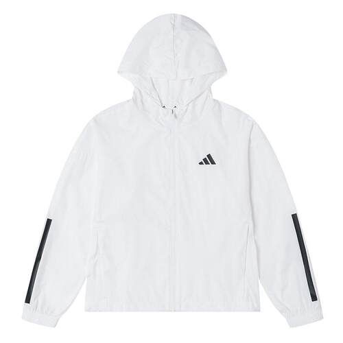 Adidas阿迪达斯女装2026春季新款HYG WINDY梭织连帽外套KC7655