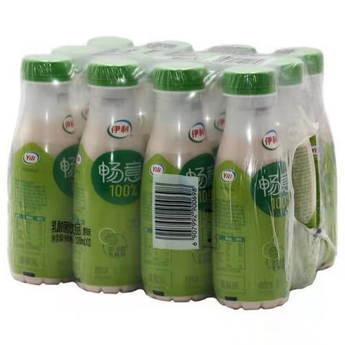 伊利畅意100%乳酸菌饮品原味饮料整箱益生菌100ml/320ml
