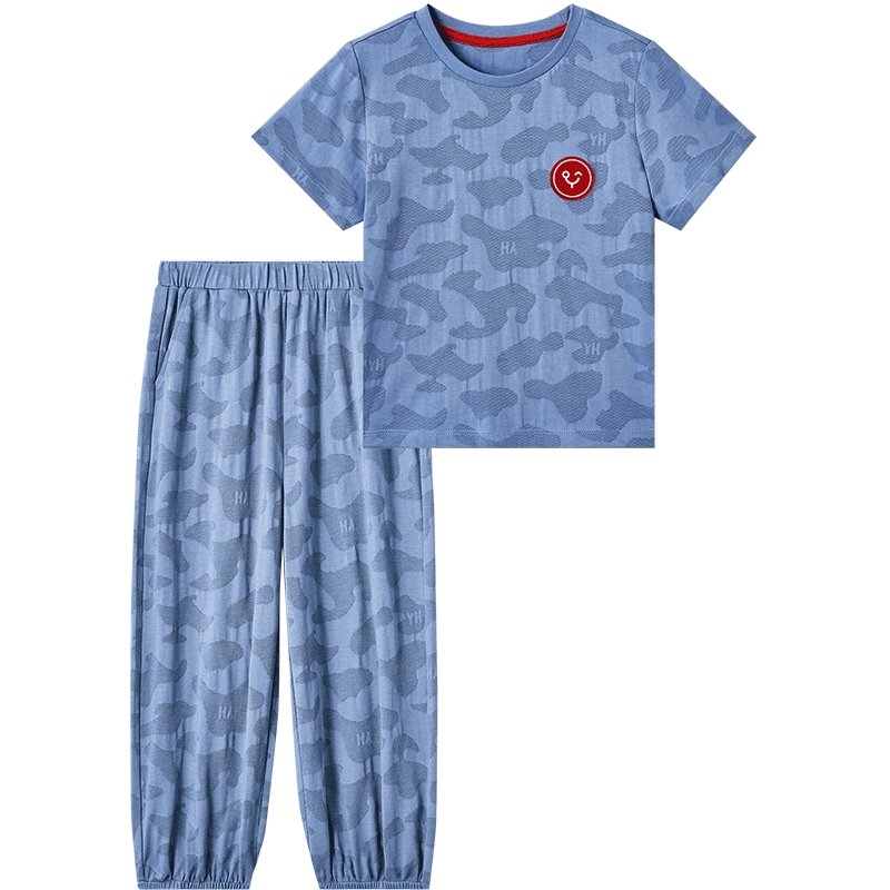 英氏家居服夏季透氣防蚊睡衣睡褲