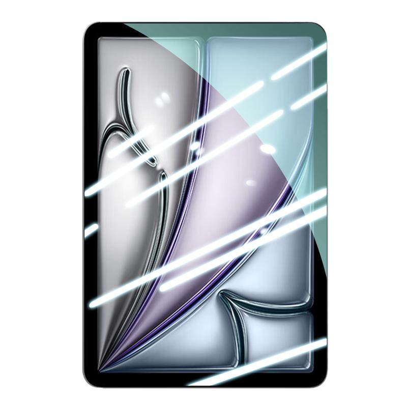 适用iPadAir7钢化膜ipad11新款air6/3/2苹果mini7平板13寸ipadpro2024保护2020屏幕10.2寸9.7贴膜8十代5防摔7