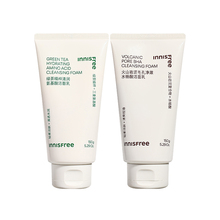 innisfree悦诗风吟洗面奶控油保湿l绿茶氨基酸火山泥水杨酸新版
