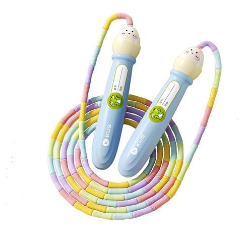 KUS儿童竹节跳绳初学者甩身不疼