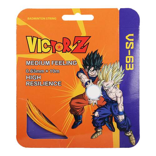 VICTOR胜利羽线七龙珠联名系列羽毛球拍线高弹耐打羽线VS63DBZ