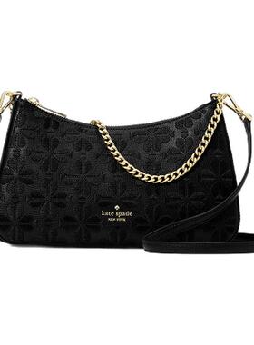 【3期免息】【新年礼物】kate spade Spade Flower中号链条斜挎包