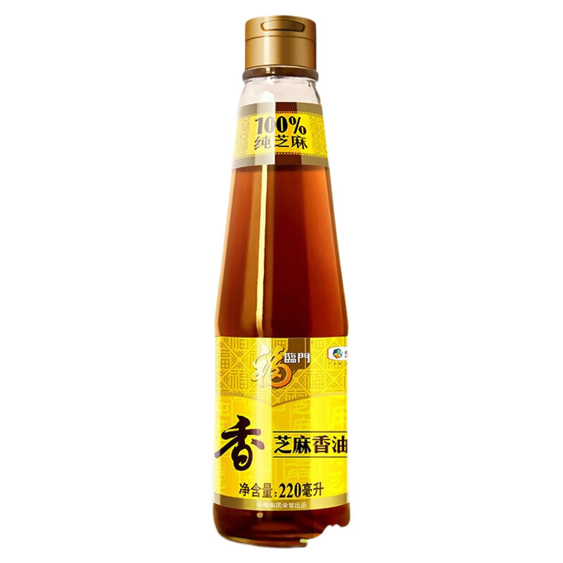 福临门芝麻香油220ml食用油调味油纯芝麻油纯香