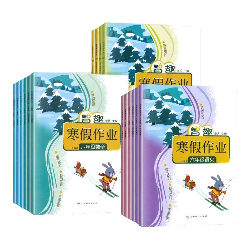 智趣寒假作业一二三四五六年级语文数学英语人教PEP北师大版苏教冀教外研科普版小学寒假衔接预习复习一本通专项天天练习,书籍/杂志/报纸,小学教辅,淘宝优惠券,粉丝福利购,淘宝优惠卷