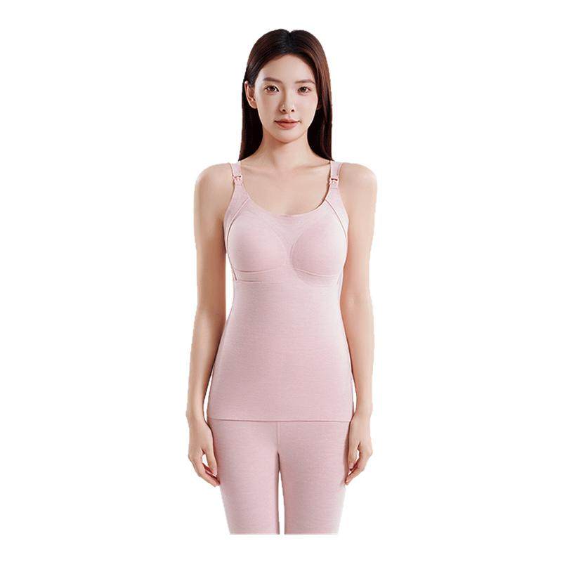 猫人女士保暖背心孕妇哺乳期内衣前开扣无痕抗菌产后喂奶美背文胸,女士内衣/男士内衣/家居服,保暖背心,淘宝优惠券,粉丝福利购,淘宝优惠卷