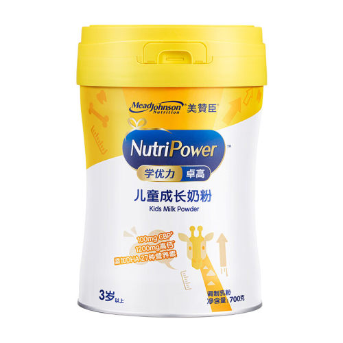 【旗舰店补贴】美赞臣学优力卓高4段高钙儿童配方奶粉 700g*1罐