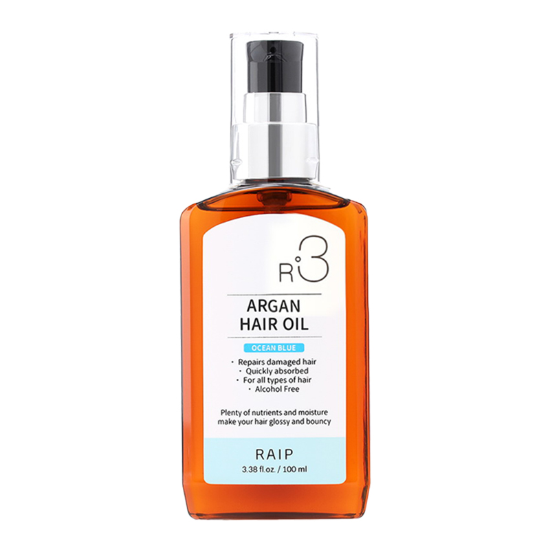 韩国raip护发精油R3摩洛哥坚果油女防毛躁柔顺修护受损烫染露博森