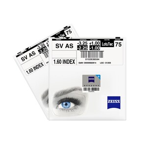 Zeiss蔡司镜片1.60防蓝光变色1.67超薄非球面新清锐泽锐近视2片装
