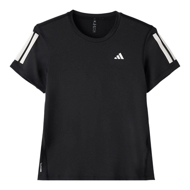 Adidas阿迪达斯快干T恤女2026夏季新款跑步训练健身运动短