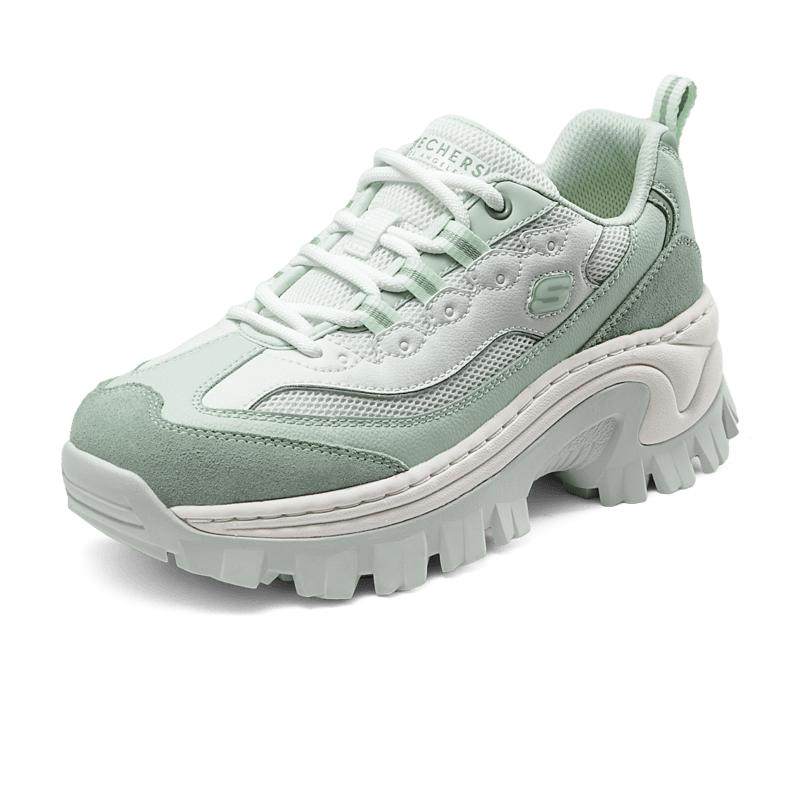 斯凯奇新年奶油蜜糕鞋春季女厚底增高老爹鞋红色休闲运动鞋熊猫鞋,女鞋,时尚休闲鞋,淘宝优惠券,粉丝福利购,淘宝优惠卷